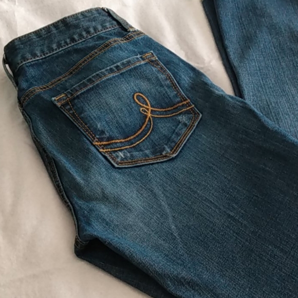 LOFT original Bootcut Jeans In Dark - Picture 4 of 7